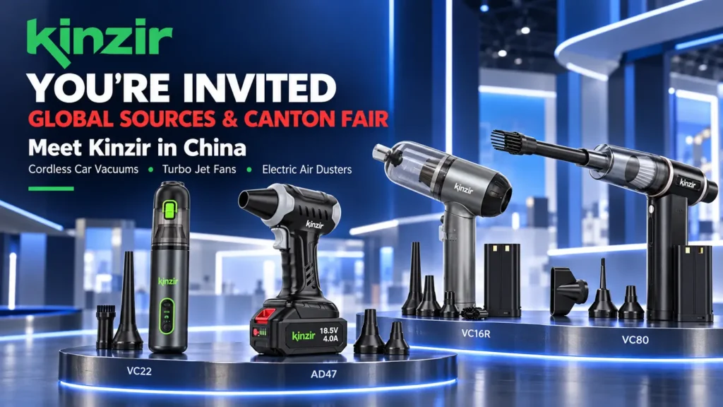 Invitation to Meet Kinzir at Global Sources Hong Kong Fair and Canton Fair in China