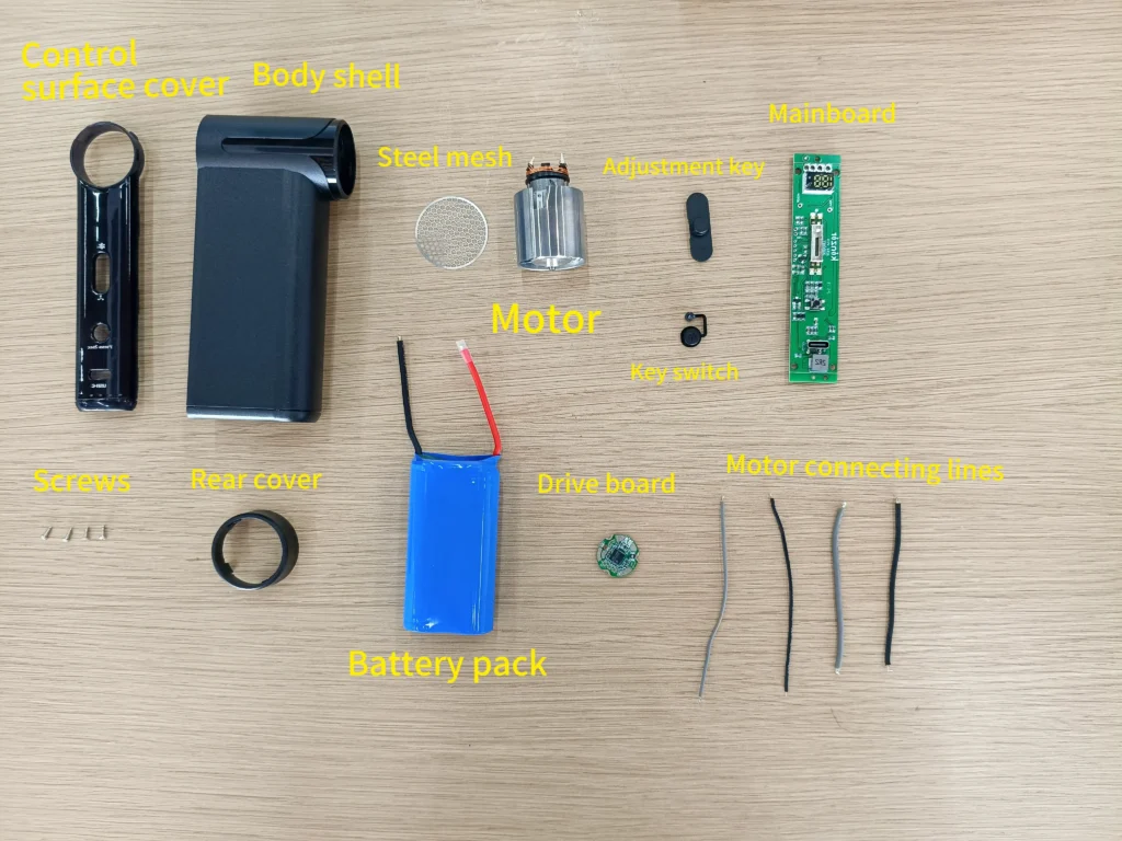 AD51 Mini Turbo Jet Fan SKD