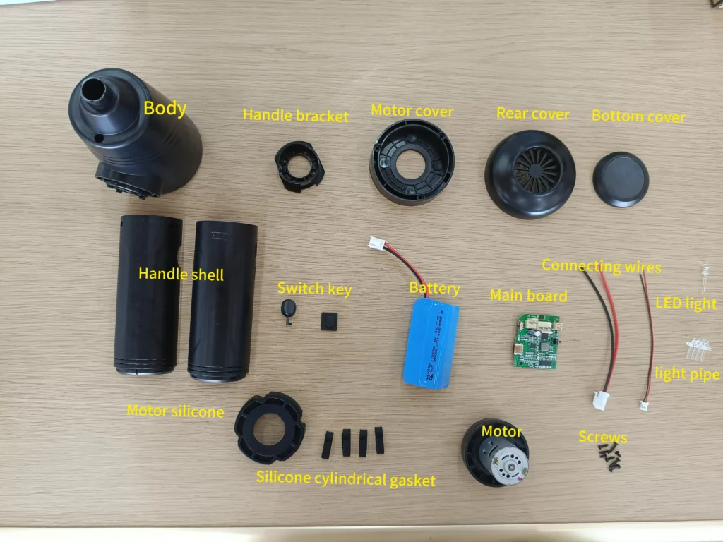 3-gear AD34 SKD Cordless Dust Blower