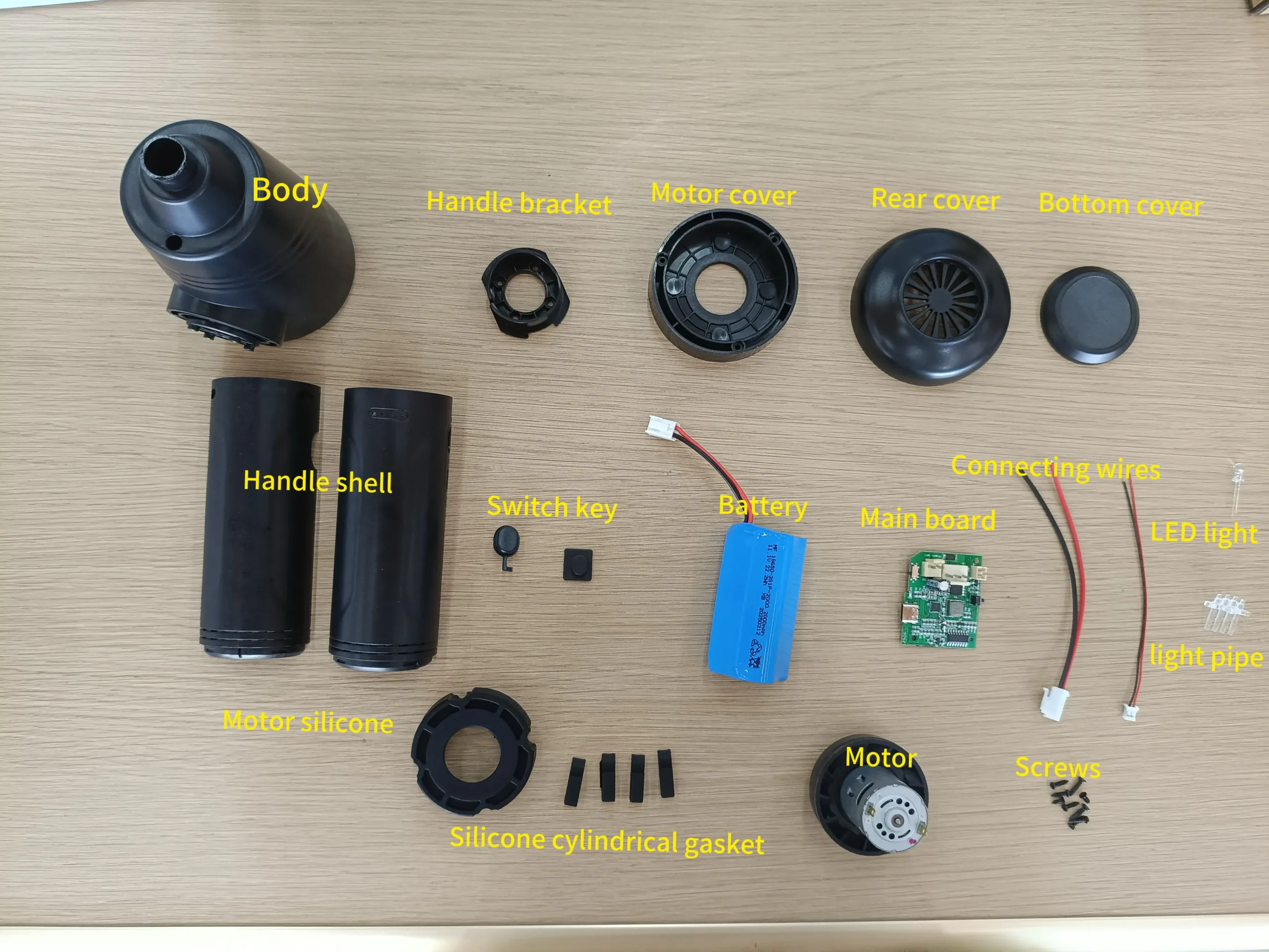 3-gear AD34 SKD Cordless Dust Blower
