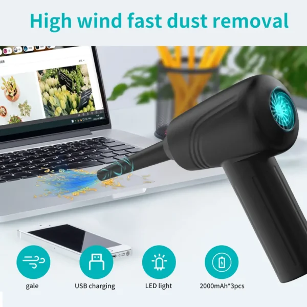Kinzir AD34 Cordless Electric Air Blower for PC