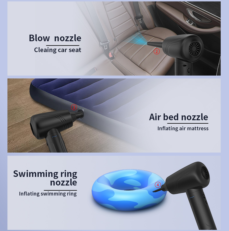 Kinzir AD34 for car and swimming ring