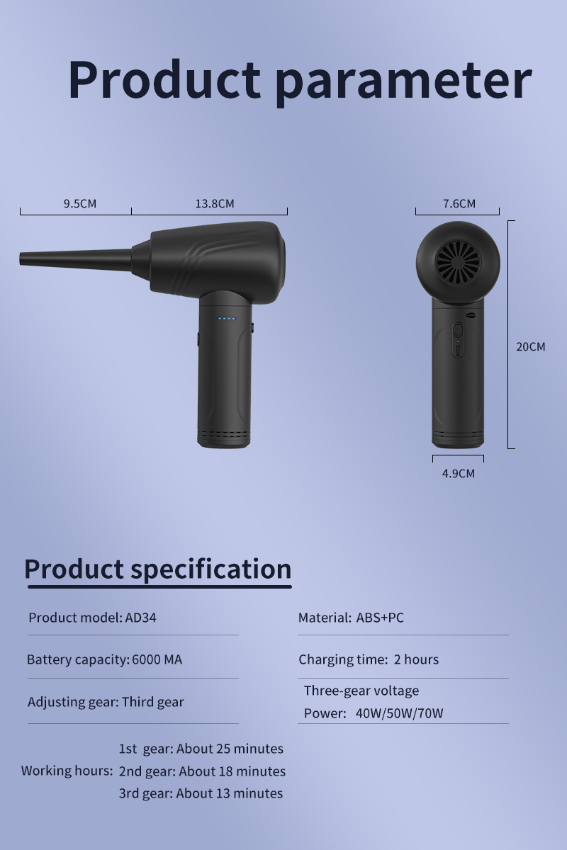 Kinzir AD34 specifications