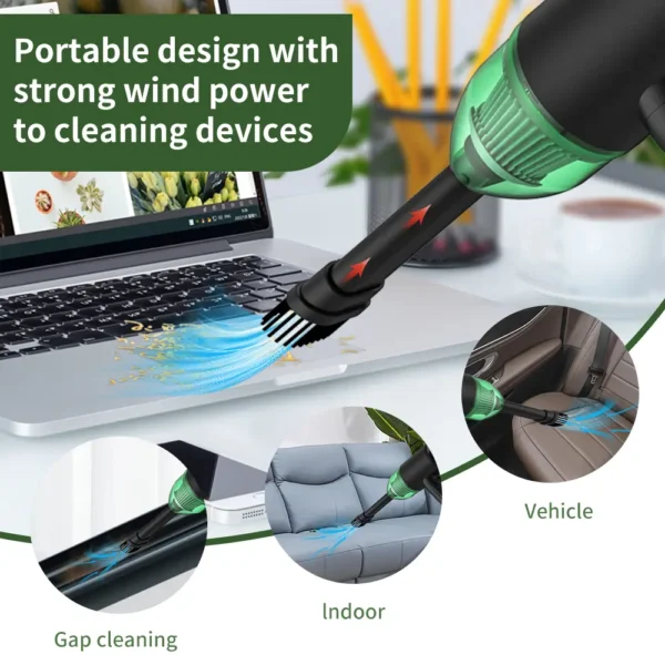 Portable VC26 Cordless Car Vacuum Cleaner
