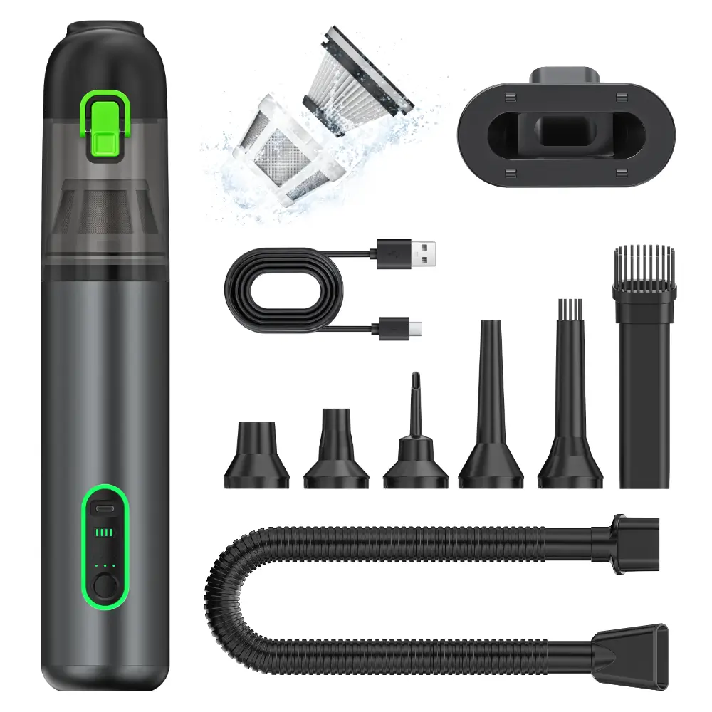 Kinzir VC22 Small Mini Portable Handheld Car Vacuum Cleaner