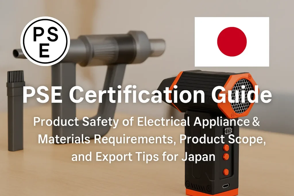PSE Certification Guide Product Safety of Electrical Appliance & Materials in Japan
