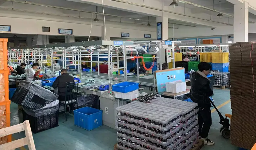 Production line of Ningbo Baofumei Technology Co., Ltd.
