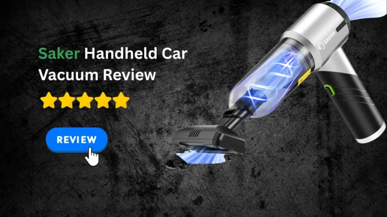 Saker Handheld Car Vacuum Review