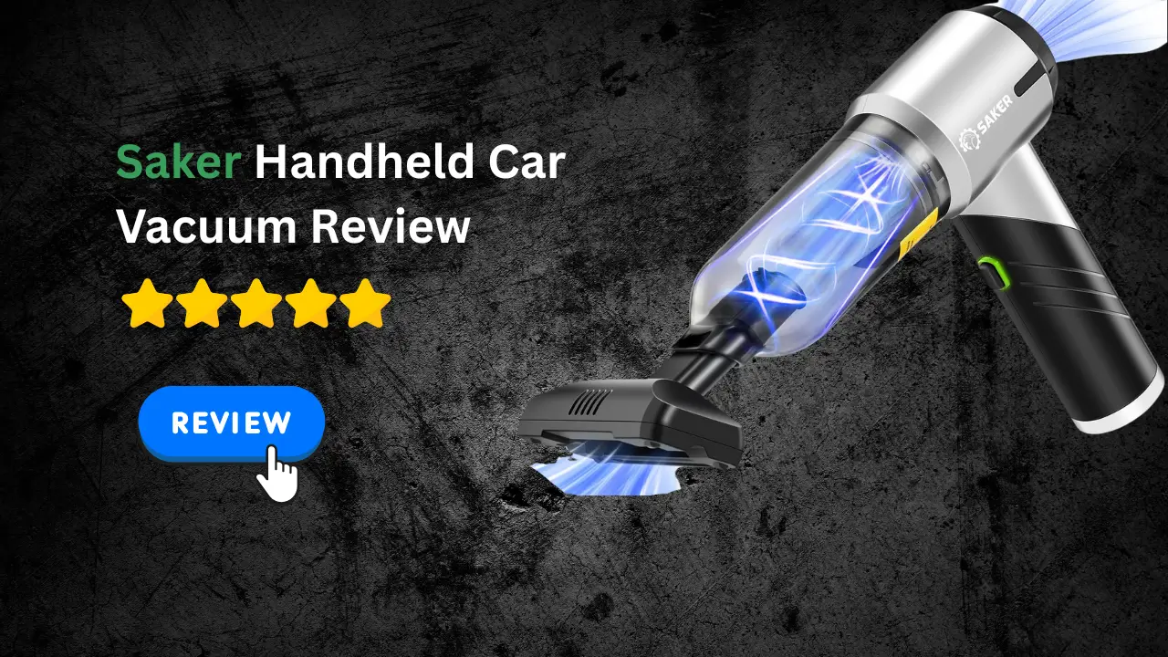 Saker Handheld Car Vacuum Review