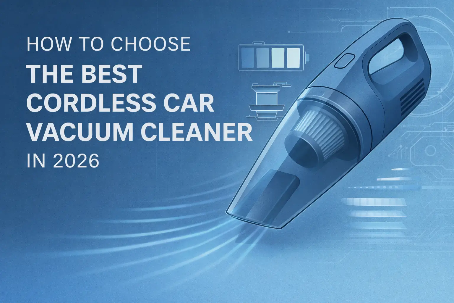 How to Choose the Best Cordless Car Vacuum Cleaner