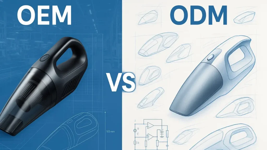ODM vs OEM Which Production Model Fits Your Car Vacuum Cleaner Brand Best in 2026
