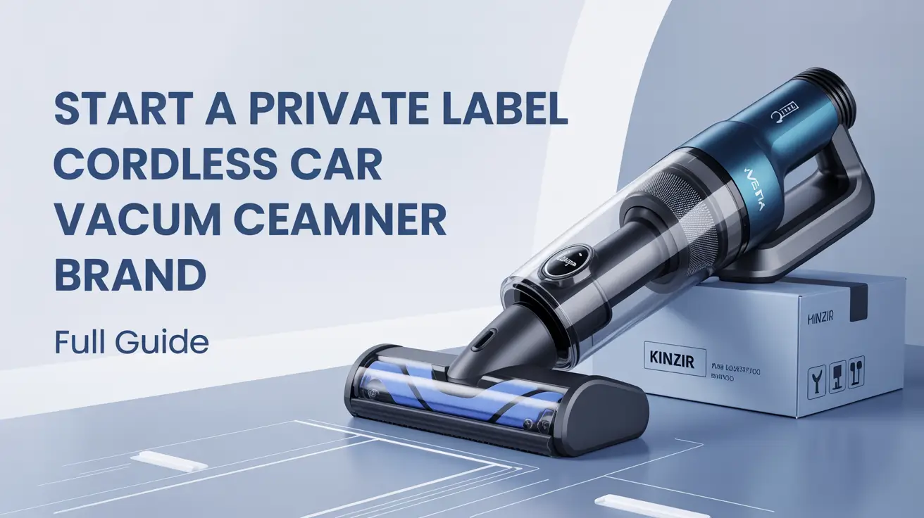 Start a private label cordless car vacuum cleaner brand guide