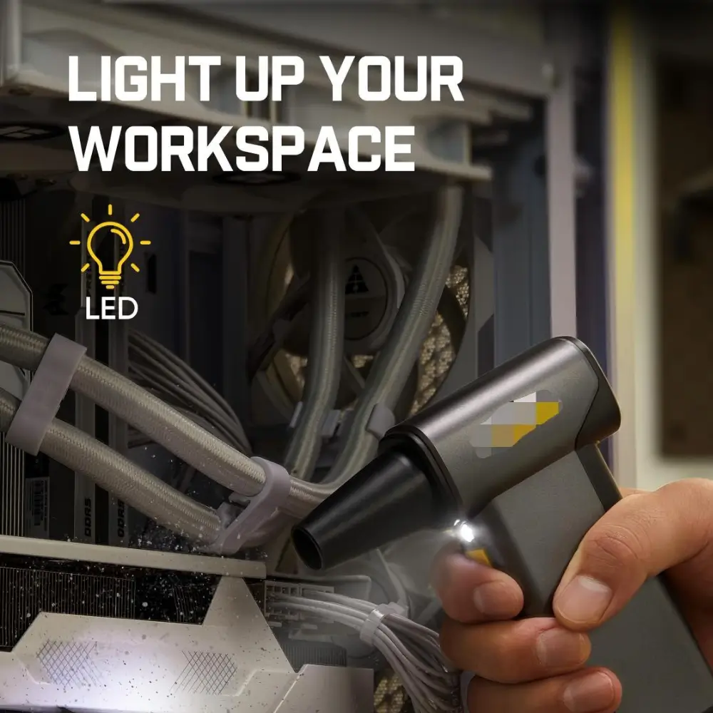 Kinzir AD52 Mini Turbo Jet Fan for Computer cleaning