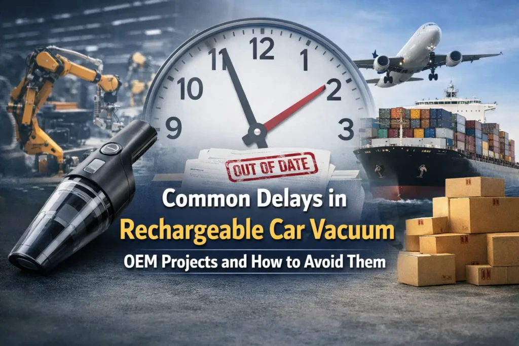 Common Delays in Rechargeable Car Vacuum OEM Projects