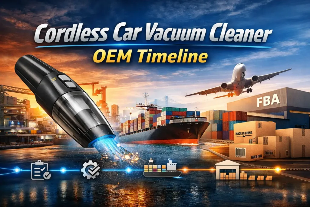 Cordless Car Vacuum Cleaner OEM Timeline