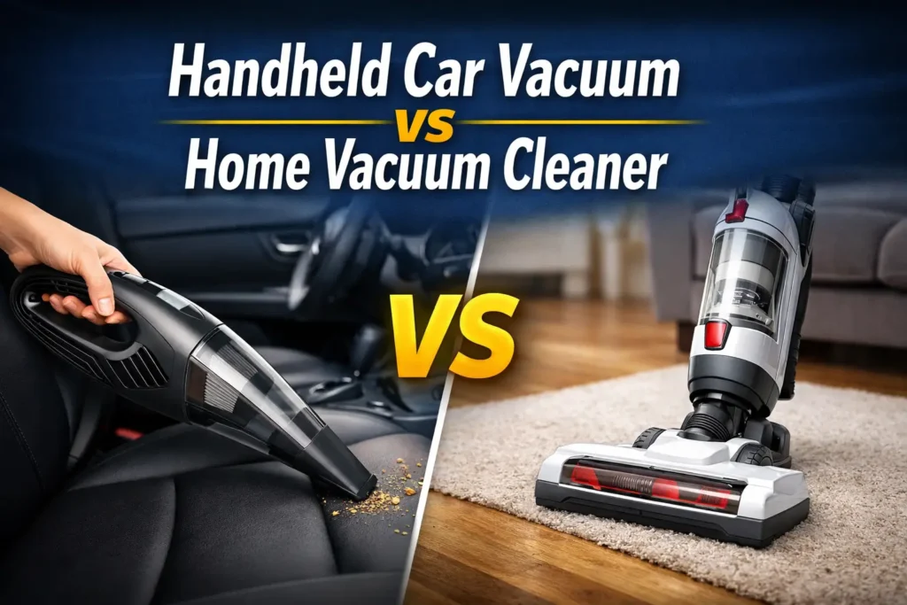 Handheld Car Vacuum vs Home Vacuum Cleaner