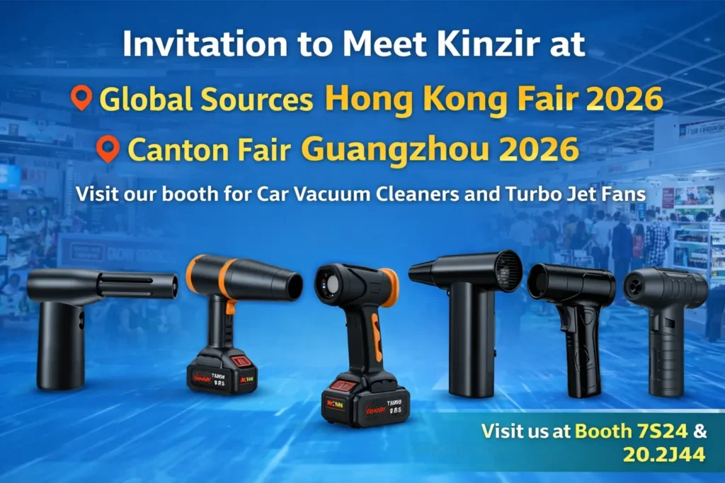 Invitation to Meet Kinzir at Global Sources Hong Kong Fair and Canton Fair 2026