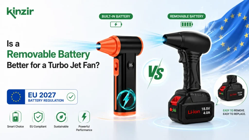 Is a Removable Battery Better for a Turbo Jet Fan
