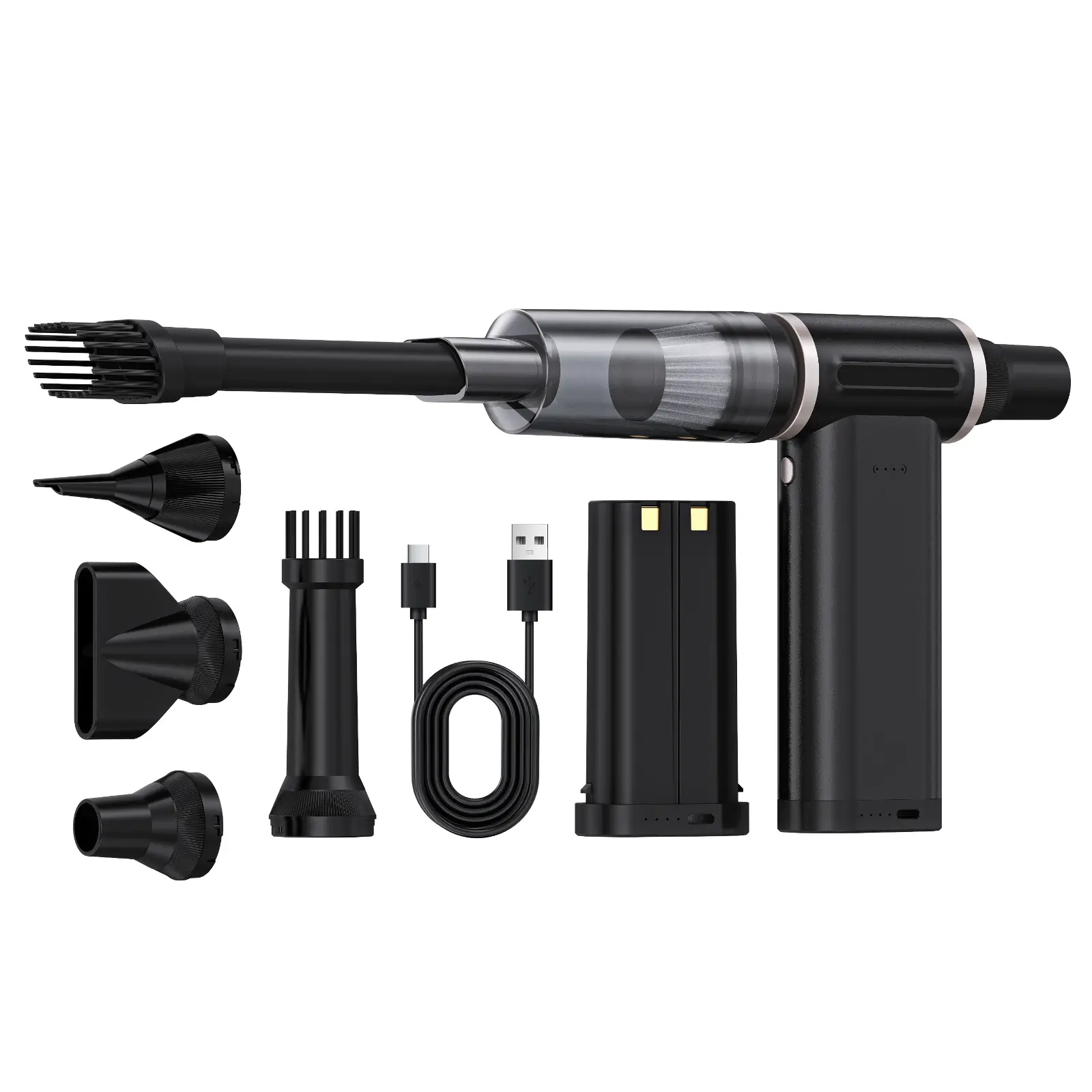 Kinzir VC80 3-in-1 Removable Battery Cordless Car Vacuum Manufacturer