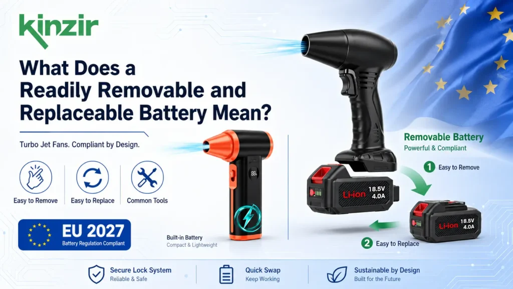 What Does a Readily Removable and Replaceable Battery Mean