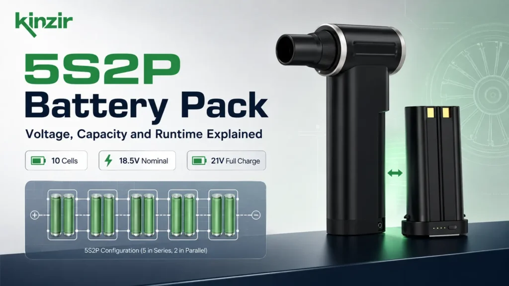 wholesale Kinzir 5S2P Battery Pack