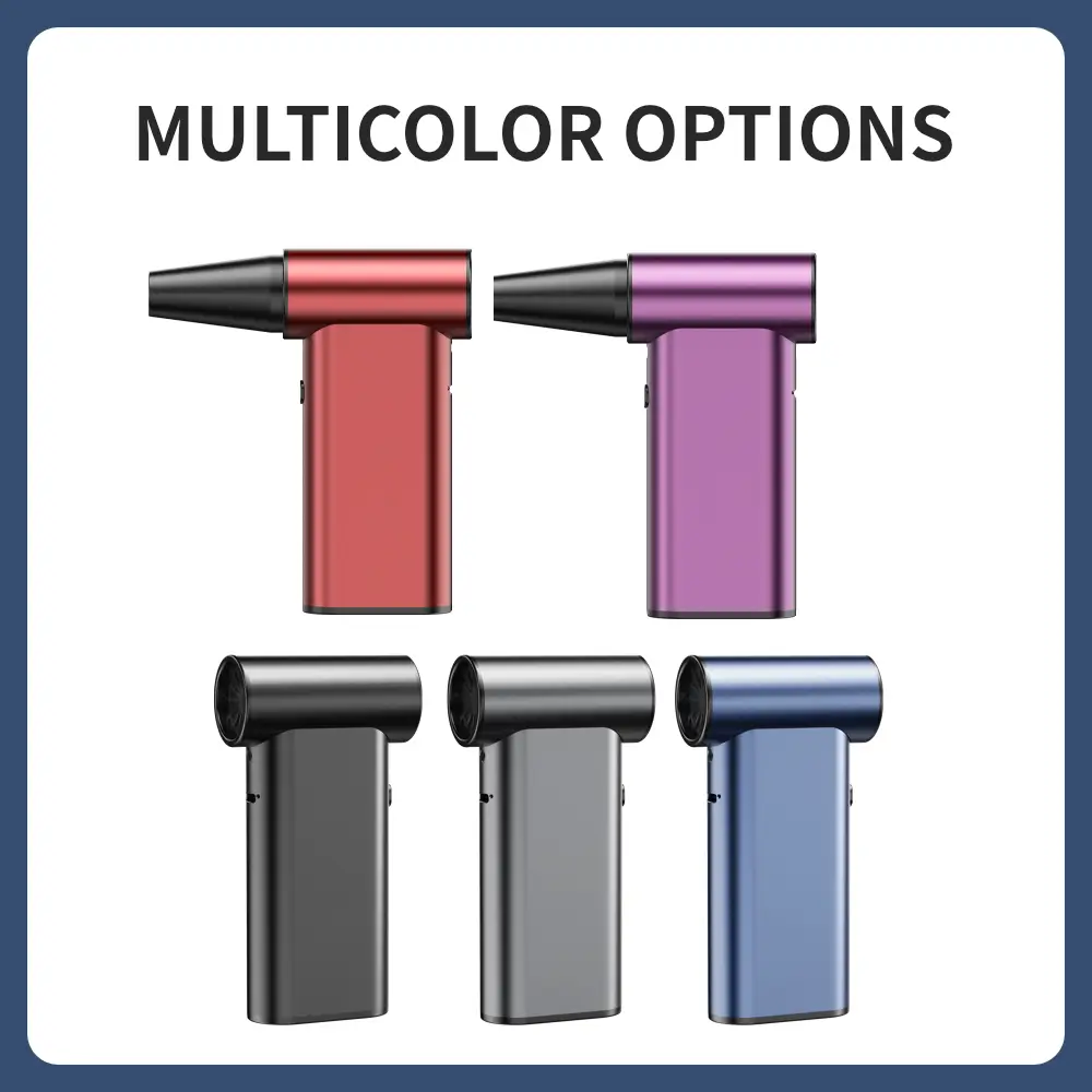 China Wholesale Kinzir AD57 Mini Turbo Jet Fan Blower – 180W, 8000mAh Rechargeable Electric Air Duster for Cars, 130,000 RPM - Image 3