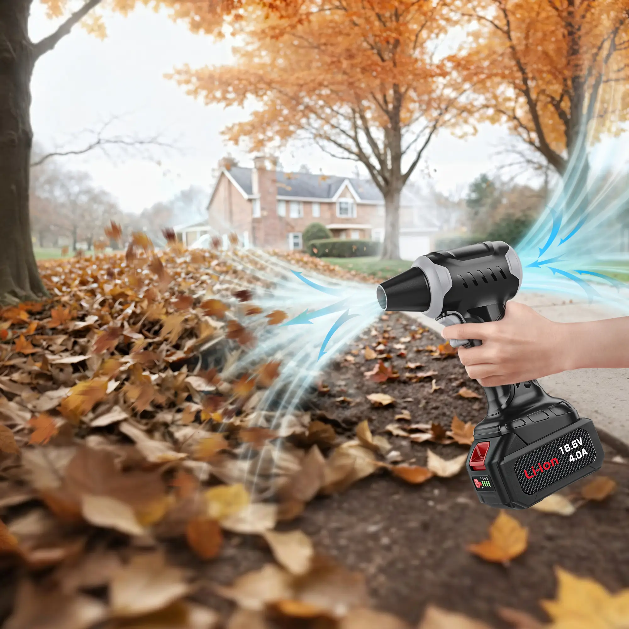 China Wholesale Bulk AD47 Mini Turbo Jet Fan Blower for Car Snow Removal | Violent & Powerful Air Blower for Drying Cars, Clearing Leaves, and Removing Snow – Portable, Multi-Season Cleaning Tool - Image 4