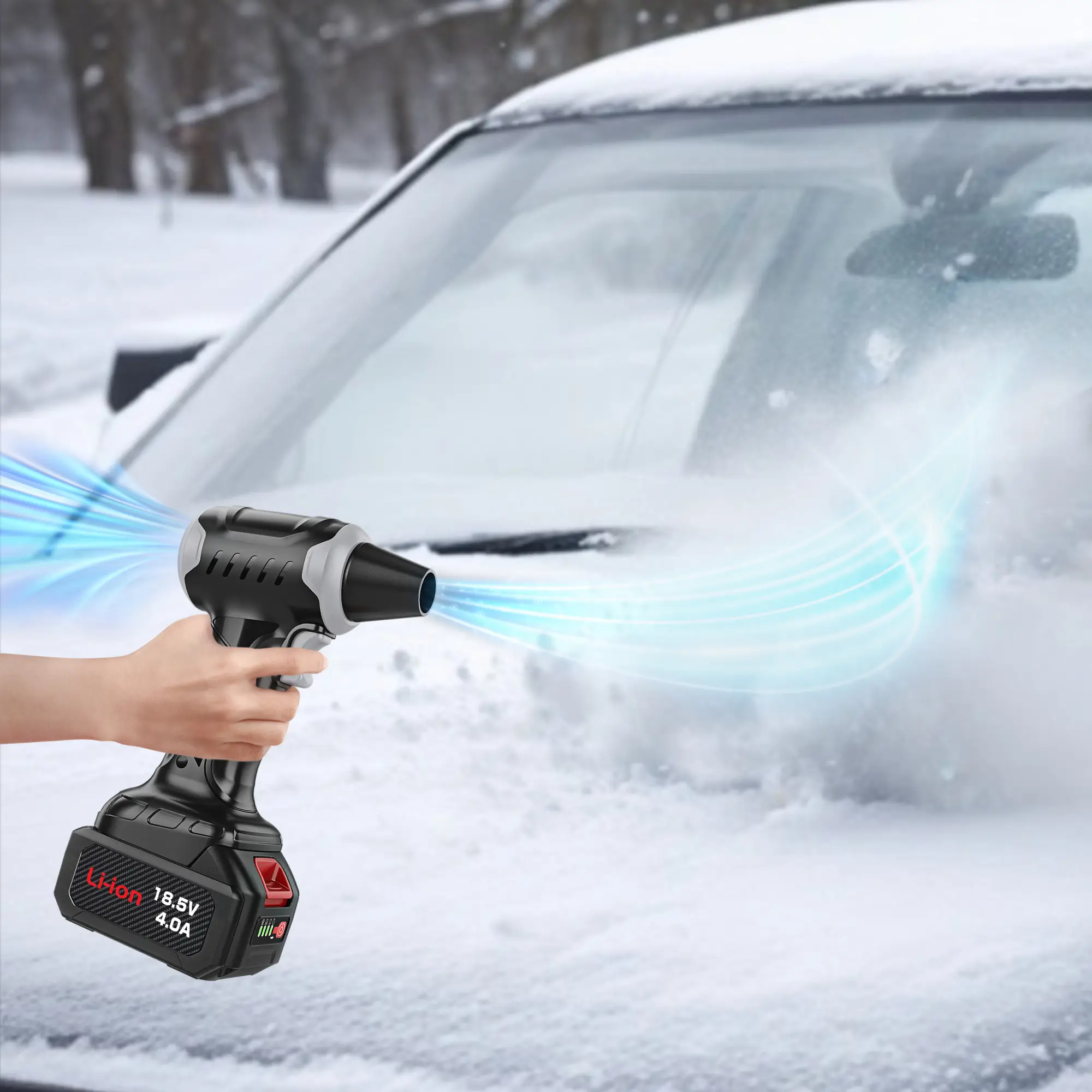 China Wholesale Bulk AD47 Mini Turbo Jet Fan Blower for Car Snow Removal | Violent & Powerful Air Blower for Drying Cars, Clearing Leaves, and Removing Snow – Portable, Multi-Season Cleaning Tool - Image 5